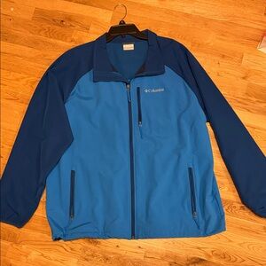 Columbia Men's Two-Tone Blue Windbreaker XXL